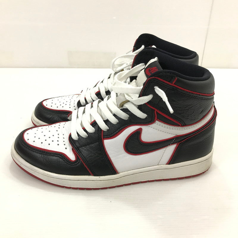 【中古品】【メンズ】 NIKE ナイキ AIR JORDAN 1 RETRO HIGH OG 555088-062 エアジョーダン 1 レトロ ハイ オリジナル スニーカー 靴 160-250527-yy-24-tag サイズ：27cm/US9 カラー：BLACK/GYM RED-WHITE 万代Net店
