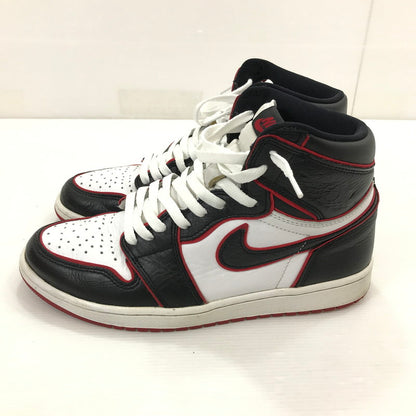 【中古品】【メンズ】 NIKE ナイキ AIR JORDAN 1 RETRO HIGH OG 555088-062 エアジョーダン 1 レトロ ハイ オリジナル スニーカー 靴 160-250527-yy-24-tag サイズ：27cm/US9 カラー：BLACK/GYM RED-WHITE 万代Net店