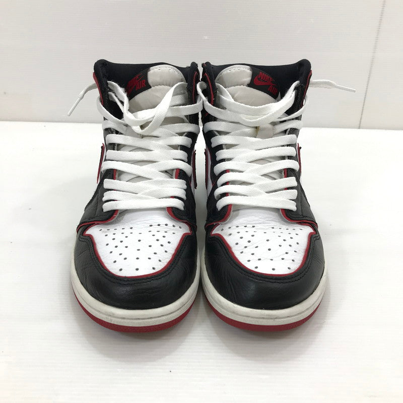 【中古品】【メンズ】 NIKE ナイキ AIR JORDAN 1 RETRO HIGH OG 555088-062 エアジョーダン 1 レトロ ハイ オリジナル スニーカー 靴 160-250527-yy-24-tag サイズ：27cm/US9 カラー：BLACK/GYM RED-WHITE 万代Net店