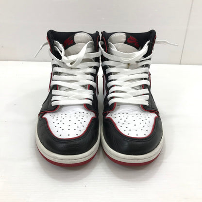 【中古品】【メンズ】 NIKE ナイキ AIR JORDAN 1 RETRO HIGH OG 555088-062 エアジョーダン 1 レトロ ハイ オリジナル スニーカー 靴 160-250527-yy-24-tag サイズ：27cm/US9 カラー：BLACK/GYM RED-WHITE 万代Net店
