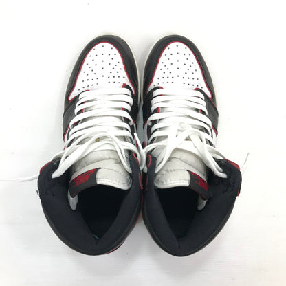 【中古品】【メンズ】 NIKE ナイキ AIR JORDAN 1 RETRO HIGH OG 555088-062 エアジョーダン 1 レトロ ハイ オリジナル スニーカー 靴 160-250527-yy-24-tag サイズ：27cm/US9 カラー：BLACK/GYM RED-WHITE 万代Net店