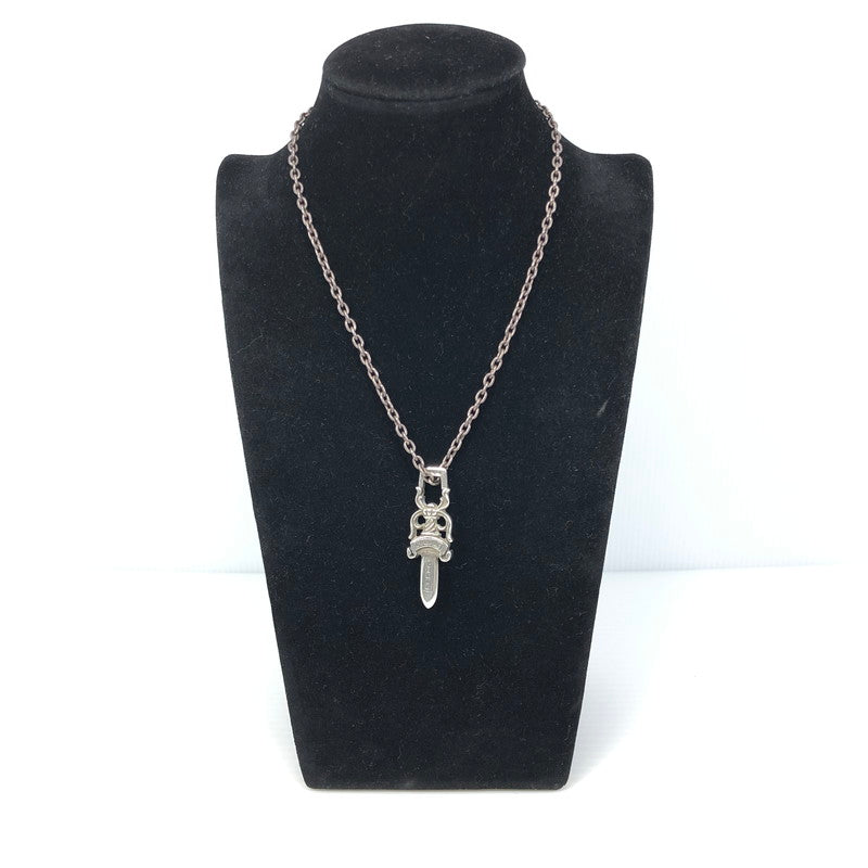 中古品】【メンズ】 CHROME HEARTS クロムハーツ DAGGER PENDANT #10