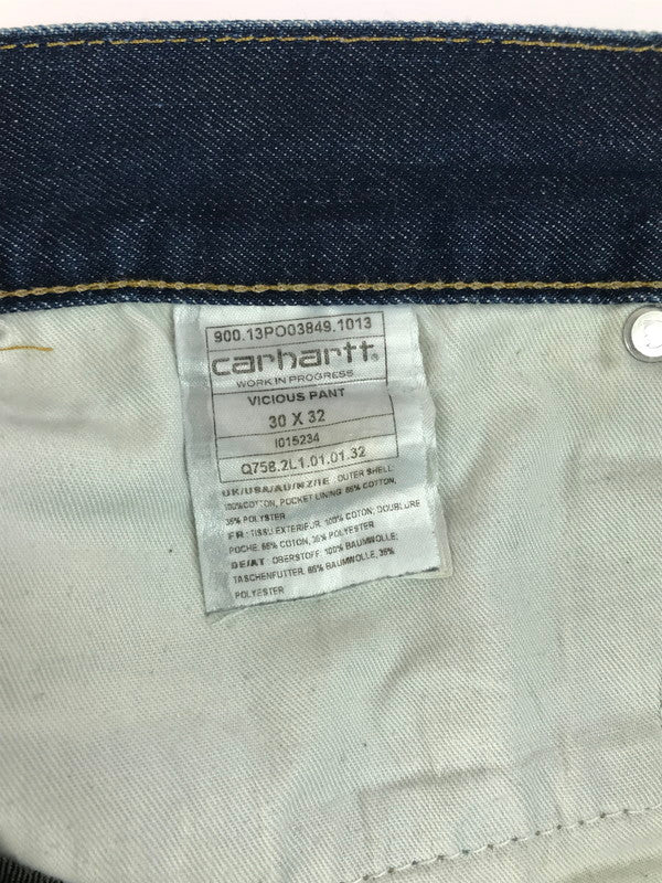 【中古品】【メンズ】 CARHARTT WIP カーハート ダブリューアイピー VICIOUS MADERA DENIM JEANS I015234 ヴィシャス マデラ デニムジーンズ ボトムス 153-250602-ki-07-tag サイズ：30×32 カラー：インディゴ 万代Net店