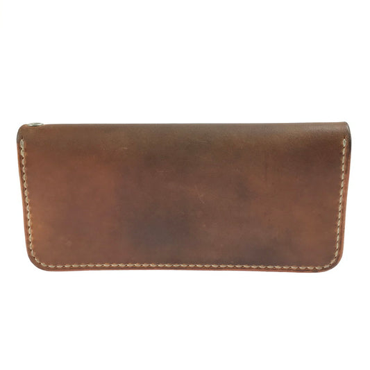 【現状渡し品】【メンズ】 BEAD-YA ビーズ屋公ちゃん LONG WALLET ロングウォレット 二つ折り 長財布 200-250604-na-01-tag カラー：ブラウン 万代Net店