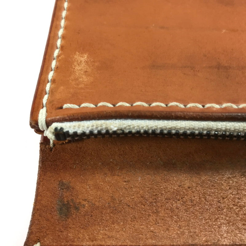 【現状渡し品】【メンズ】 BEAD-YA ビーズ屋公ちゃん LONG WALLET ロングウォレット 二つ折り 長財布 200-250604-na-01-tag カラー：ブラウン 万代Net店