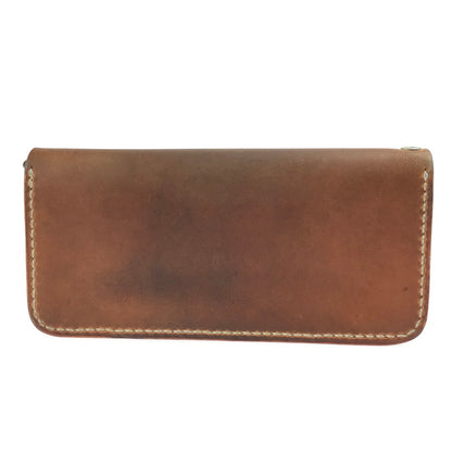 【現状渡し品】【メンズ】 BEAD-YA ビーズ屋公ちゃん LONG WALLET ロングウォレット 二つ折り 長財布 200-250604-na-01-tag カラー：ブラウン 万代Net店