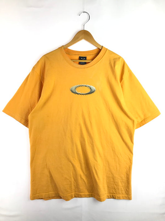 【中古品】【メンズ】 OAKLEY オークリー 90’S PRINT S/S T-SHIRT 90年代 プリント Tシャツ 半袖Tシャツ USA製 146-250522-na-20-tag サイズ：XXL カラー：イエロー 万代Net店