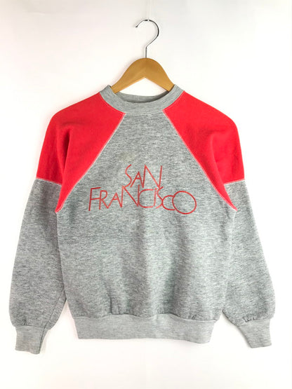 【中古品】【メンズ】 USED USA製 70S アメリカ製 70年代 ラグランスリーブクルーネックスウェット トレーナー トップス 146-250530-ki-02-tag サイズ：S カラー：グレー 万代Net店