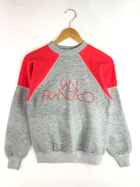 【中古品】【メンズ】 USED USA製 70S アメリカ製 70年代 ラグランスリーブクルーネックスウェット トレーナー トップス 146-250530-ki-02-tag サイズ：S カラー：グレー 万代Net店