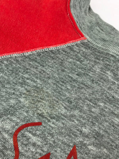 【中古品】【メンズ】 USED USA製 70S アメリカ製 70年代 ラグランスリーブクルーネックスウェット トレーナー トップス 146-250530-ki-02-tag サイズ：S カラー：グレー 万代Net店