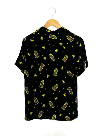 【中古品】【メンズ】 RUDE GALLERY ルード ギャラリー MARIA PRINT ALOHA SHIRT 0001807 マリア柄 アロハシャツ 開襟シャツ トップス 142-260509-rt-07-tag サイズ：3 カラー：ブラック 万代Net店