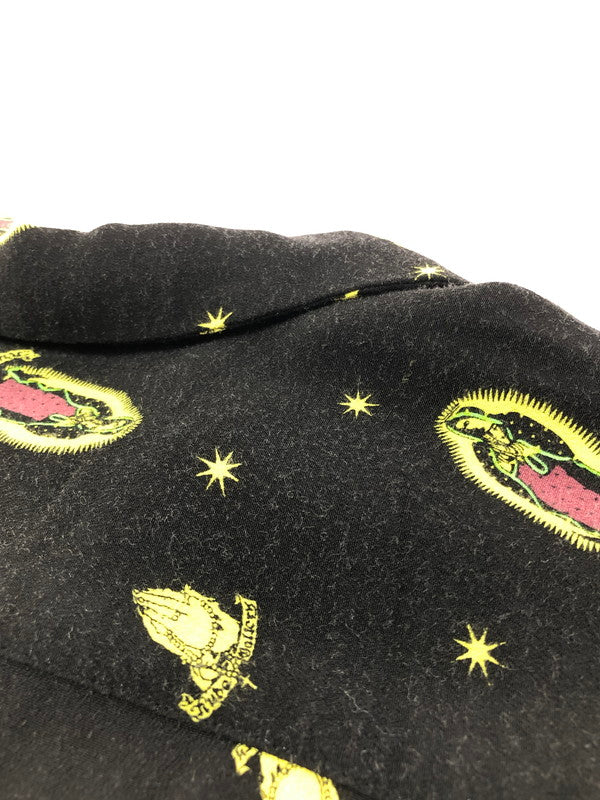 【中古品】【メンズ】 RUDE GALLERY ルード ギャラリー MARIA PRINT ALOHA SHIRT 0001807 マリア柄 アロハシャツ 開襟シャツ トップス 142-260509-rt-07-tag サイズ：3 カラー：ブラック 万代Net店