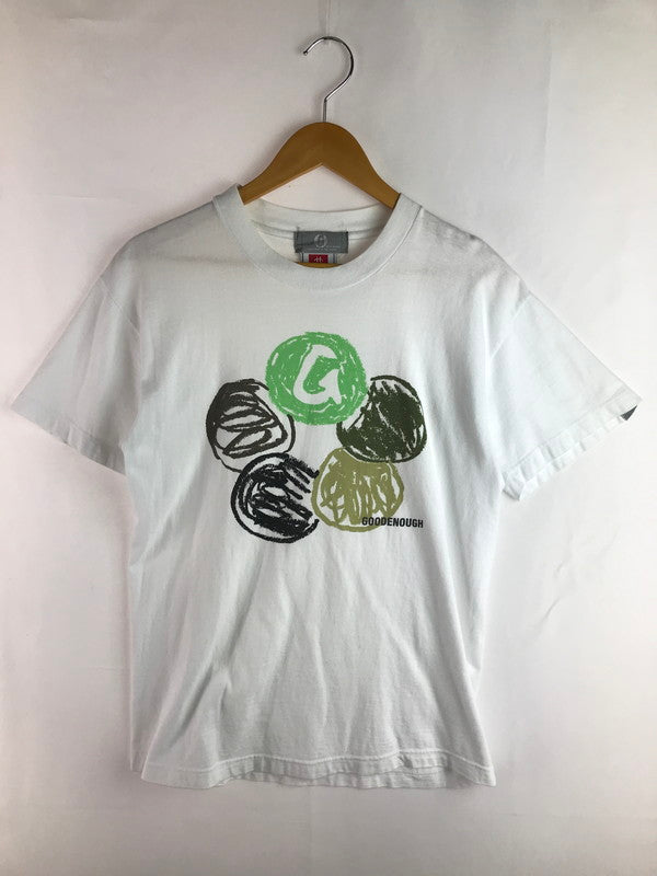 【中古品】【メンズ】 GOODENOUGH グッドイナフ 00’S G SKETCH S/S TEE 00年代 G スケッチ Tシャツ 半袖Tシャツ 142-250522-na-18-tag サイズ：M カラー：ホワイト 万代Net店
