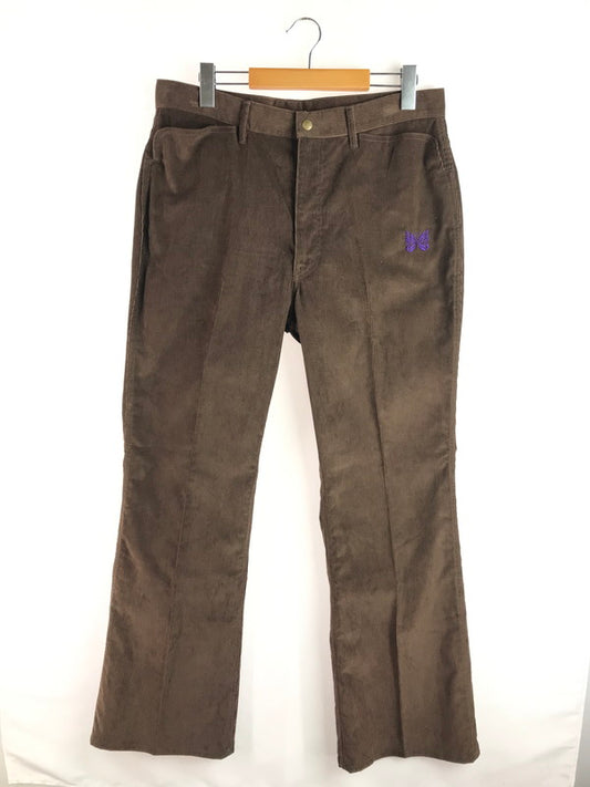 【中古美品】【メンズ】 Needles ニードルス CORDUROY BOOT CUT PANTS PU218 コーデュロイ ブーツカットパンツ 151-250530-hi-04-tag サイズ：L カラー：ブラウン 万代Net店