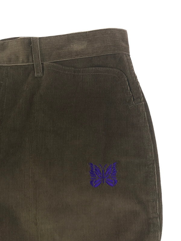 【中古品】【メンズ】 Needles ニードルス CORDUROY BOOT CUT PANTS PU218 コーデュロイ ブーツカットパンツ 151-260710-kk-17-hon サイズ：L カラー：ブラウン 万代Net店