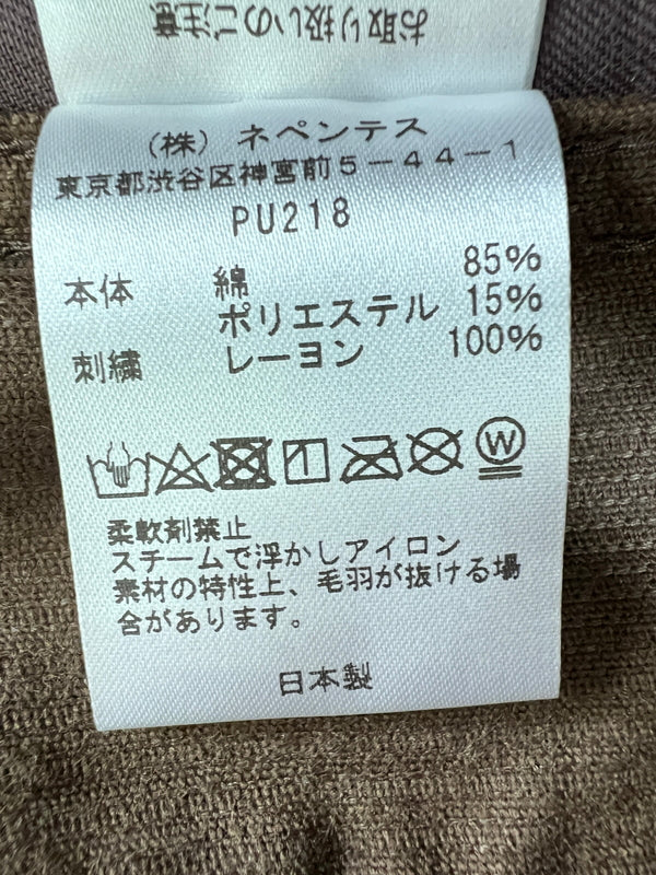 【中古品】【メンズ】 Needles ニードルス CORDUROY BOOT CUT PANTS PU218 コーデュロイ ブーツカットパンツ 151-260710-kk-17-hon サイズ：L カラー：ブラウン 万代Net店