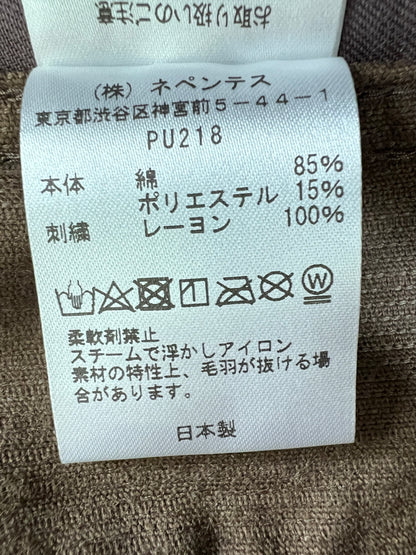 【中古品】【メンズ】 Needles ニードルス CORDUROY BOOT CUT PANTS PU218 コーデュロイ ブーツカットパンツ 151-260710-kk-17-hon サイズ：L カラー：ブラウン 万代Net店