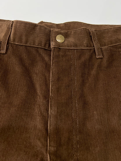 【中古品】【メンズ】 Needles ニードルス CORDUROY BOOT CUT PANTS PU218 コーデュロイ ブーツカットパンツ 151-260710-kk-17-hon サイズ：L カラー：ブラウン 万代Net店