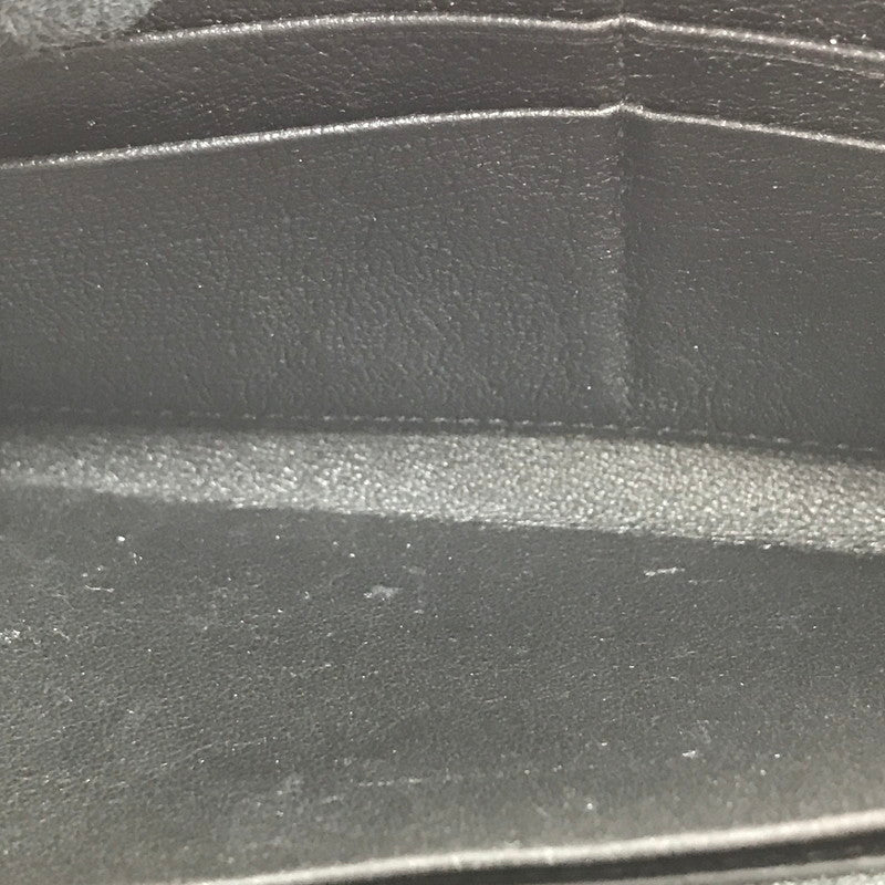 【中古品】【レディース】 YVES SAINT LAURENT イヴ・サンローラン ラウンドファスナー ロングウォレット 352904 長財布 181-250601-na-06-tag カラー：ブラック 万代Net店