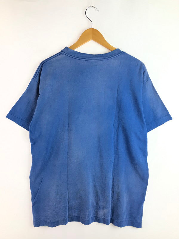 【中古品】【メンズ】 SAINT MICHAEL セントマイケル 22SS LOVE FROM SAINT S/S TEE SM-S22-0000-025 ラブ フロム セント Tシャツ 半袖Tシャツ 140-250522-na-11-tag サイズ：M カラー：ブルー 万代Net店