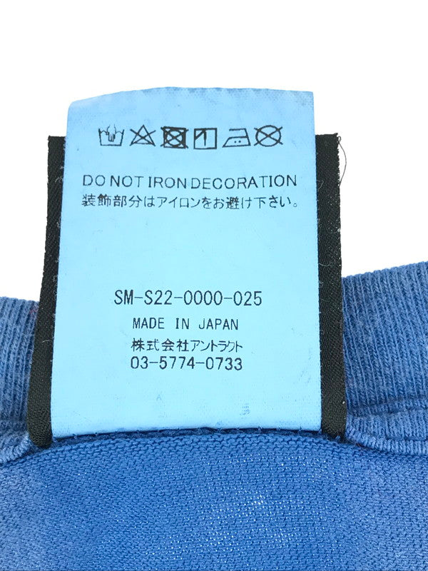 【中古品】【メンズ】 SAINT MICHAEL セントマイケル 22SS LOVE FROM SAINT S/S TEE SM-S22-0000-025 ラブ フロム セント Tシャツ 半袖Tシャツ 140-250522-na-11-tag サイズ：M カラー：ブルー 万代Net店