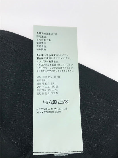 【中古品】【メンズ】 1017 ALYX 9SM アリクス LOGO S/S TEE ロゴ ショートスリーブTシャツ 半袖Tシャツ 142-250528-hi-01-tag サイズ：M カラー：ブラック 万代Net店
