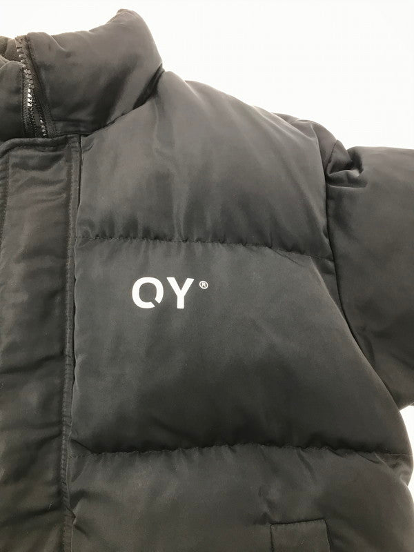 【現状渡し品】【メンズ】 OY オーワイ LOGO SHIRRING PADDING ロゴ シャーリング 中綿 ジャケット アウター 141-260918-rt-05-tagh サイズ：不明 下記参照 カラー：ブラック 万代Net店