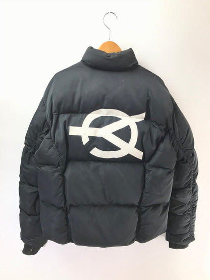 【現状渡し品】【メンズ】 OY オーワイ LOGO SHIRRING PADDING ロゴ シャーリング 中綿 ジャケット アウター 141-260918-rt-05-tagh サイズ：不明 下記参照 カラー：ブラック 万代Net店