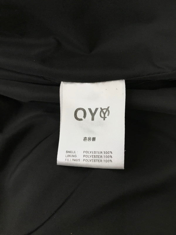 【現状渡し品】【メンズ】 OY オーワイ LOGO SHIRRING PADDING ロゴ シャーリング 中綿 ジャケット アウター 141-260918-rt-05-tagh サイズ：不明 下記参照 カラー：ブラック 万代Net店