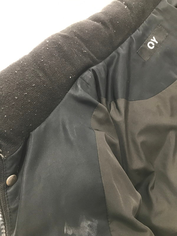 【現状渡し品】【メンズ】 OY オーワイ LOGO SHIRRING PADDING ロゴ シャーリング 中綿 ジャケット アウター 141-260918-rt-05-tagh サイズ：不明 下記参照 カラー：ブラック 万代Net店