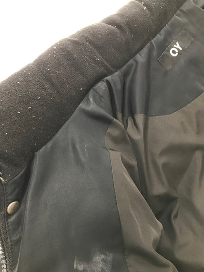 【現状渡し品】【メンズ】 OY オーワイ LOGO SHIRRING PADDING ロゴ シャーリング 中綿 ジャケット アウター 141-260918-rt-05-tagh サイズ：不明 下記参照 カラー：ブラック 万代Net店