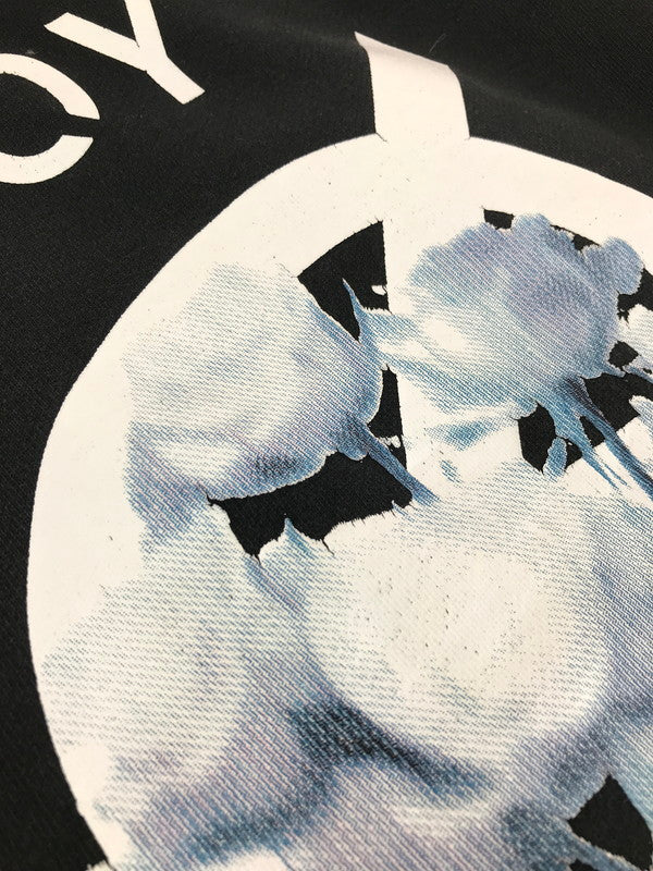 【中古品】【メンズ】 OY オーワイ HOLOGRAM FLOWER HOODIE ホログラム フラワー フーディー パーカー トップス 141-251025-rt-08-tag サイズ：2 カラー：ブラック 万代Net店