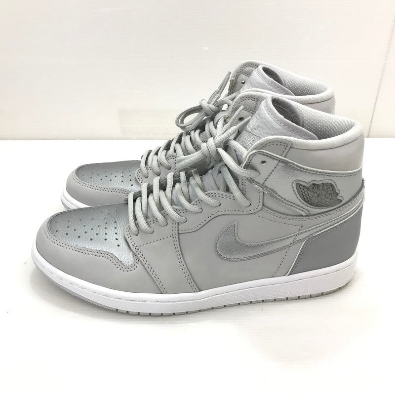 【中古品】【メンズ】 NIKE ナイキ AIR JORDAN 1 HIGH OG CO JP DC1788-029 エアジョーダン 1 ハイ OG スニーカー 靴 160-250527-yy-25-tag サイズ：28cm/US10 カラー：NEUTRAL GREY/WHITE-METALLIC SILVER 万代Net店