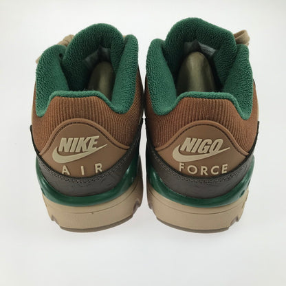 【中古美品】【メンズ】 NIKE ナイキ × NIGOR ニゴー コラボ AIR FORCE 3 LOW SP HQ0260-201 エア フォース 3 ロー SP スニーカー 靴 160-250603-yy-17-tag サイズ：28cm/US10 カラー：BAROQUE BROWN/FIR-HEMP-PECAN 万代Net店