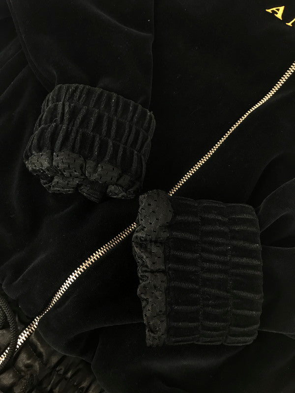 【中古品】【メンズ】 GUCCI グッチ 20SS VELOUR OVERSIZE CHENILLE JACKET BLACK 595533 ベロア オーバーサイズ シェニール ジャケット アウター 141-251203-rt-01-tag サイズ：S カラー：ブラック 万代Net店