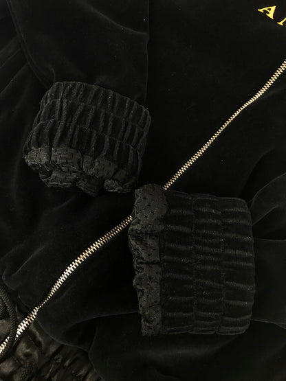 【中古品】【メンズ】 GUCCI グッチ 20SS VELOUR OVERSIZE CHENILLE JACKET BLACK 595533 ベロア オーバーサイズ シェニール ジャケット アウター 141-251203-rt-01-tag サイズ：S カラー：ブラック 万代Net店