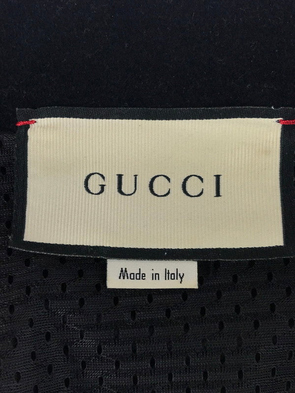 【中古品】【メンズ】 GUCCI グッチ 20SS VELOUR OVERSIZE CHENILLE JACKET BLACK 595533 ベロア オーバーサイズ シェニール ジャケット アウター 141-251203-rt-01-tag サイズ：S カラー：ブラック 万代Net店