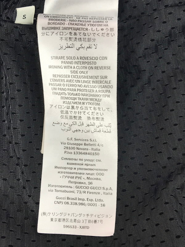 【中古品】【メンズ】 GUCCI グッチ 20SS VELOUR OVERSIZE CHENILLE JACKET BLACK 595533 ベロア オーバーサイズ シェニール ジャケット アウター 141-251203-rt-01-tag サイズ：S カラー：ブラック 万代Net店