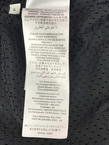 【中古品】【メンズ】 GUCCI グッチ 20SS VELOUR OVERSIZE CHENILLE JACKET BLACK 595533 ベロア オーバーサイズ シェニール ジャケット アウター 141-251203-rt-01-tag サイズ：S カラー：ブラック 万代Net店