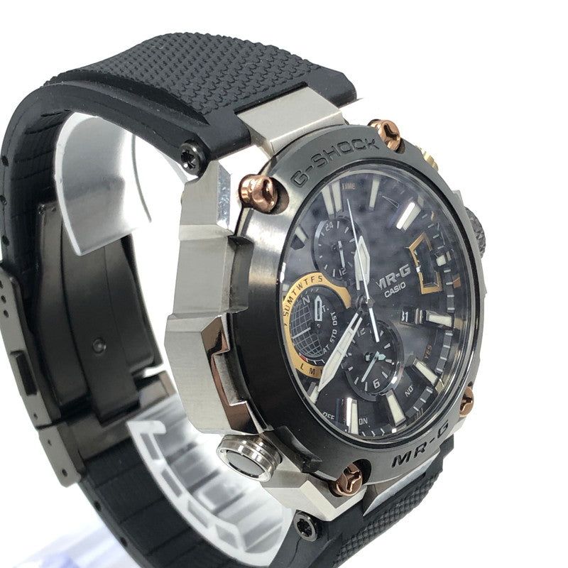 【中古品】【メンズ】 G-SHOCK ジーショック MRG-G2000 SERIES MRG-G2000R-1AJR 電波ソーラー モバイルリンク 腕時計 196-250604-na-11-tag カラー：ブラック 万代Net店
