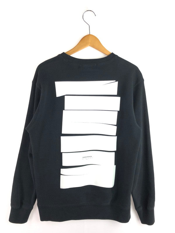 【中古品】【メンズ】 GRAPHIC SWEATSHIRTS グラフィック スウェット トレーナー 140-260107-na-03-tag サイズ：38/M カラー：ブラック 万代Net店