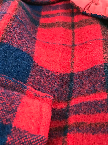 【中古品】【メンズ】 PENDLETON ペンドルトン 70’S WOOL CHECK SHIRT 70年代 ウールチェックシャツ 長袖シャツ トップス 146-250604-ki-05-tag カラー：レッド 万代Net店