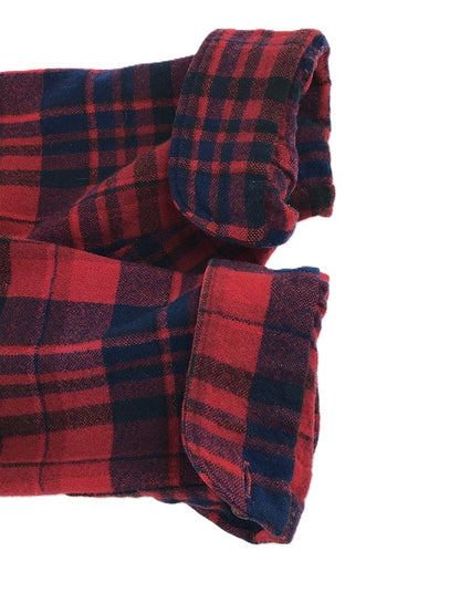 【中古品】【メンズ】 PENDLETON ペンドルトン 70’S WOOL CHECK SHIRT 70年代 ウールチェックシャツ 長袖シャツ トップス 146-250604-ki-05-tag カラー：レッド 万代Net店