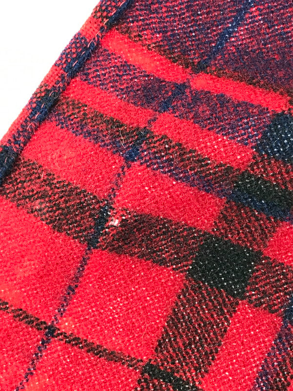 【中古品】【メンズ】 PENDLETON ペンドルトン 70’S WOOL CHECK SHIRT 70年代 ウールチェックシャツ 長袖シャツ トップス 146-250604-ki-05-tag カラー：レッド 万代Net店