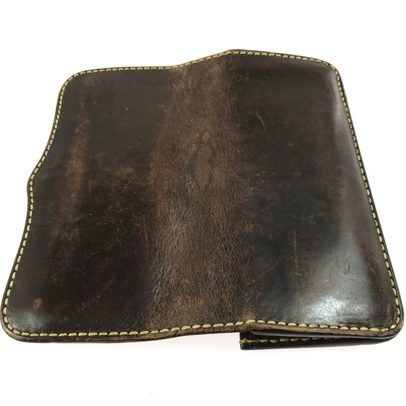【現状渡し品】【メンズ】 SAAD サード LEATHER LONG WALLET レザー ロングウォレット 長財布 191-250601-na-07-tag カラー：ブラウン 万代Net店