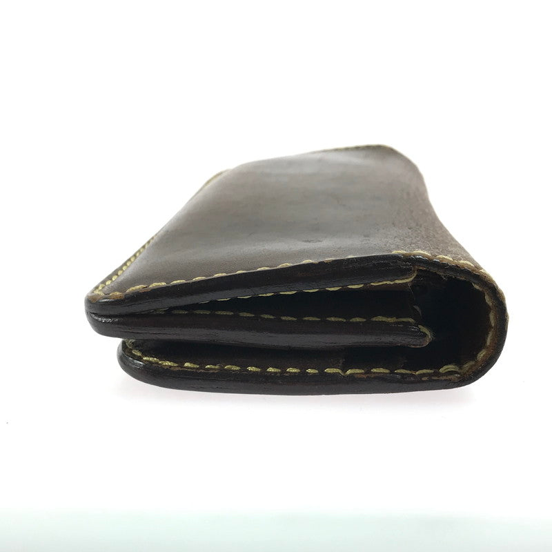 【現状渡し品】【メンズ】 SAAD サード LEATHER LONG WALLET レザー ロングウォレット 長財布 191-250601-na-07-tag カラー：ブラウン 万代Net店