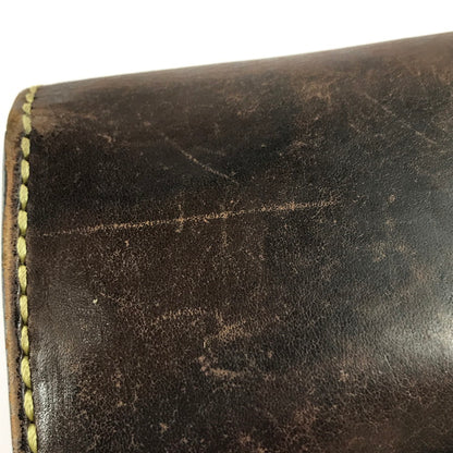 【現状渡し品】【メンズ】 SAAD サード LEATHER LONG WALLET レザー ロングウォレット 長財布 191-250601-na-07-tag カラー：ブラウン 万代Net店