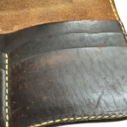 【現状渡し品】【メンズ】 SAAD サード LEATHER LONG WALLET レザー ロングウォレット 長財布 191-250601-na-07-tag カラー：ブラウン 万代Net店