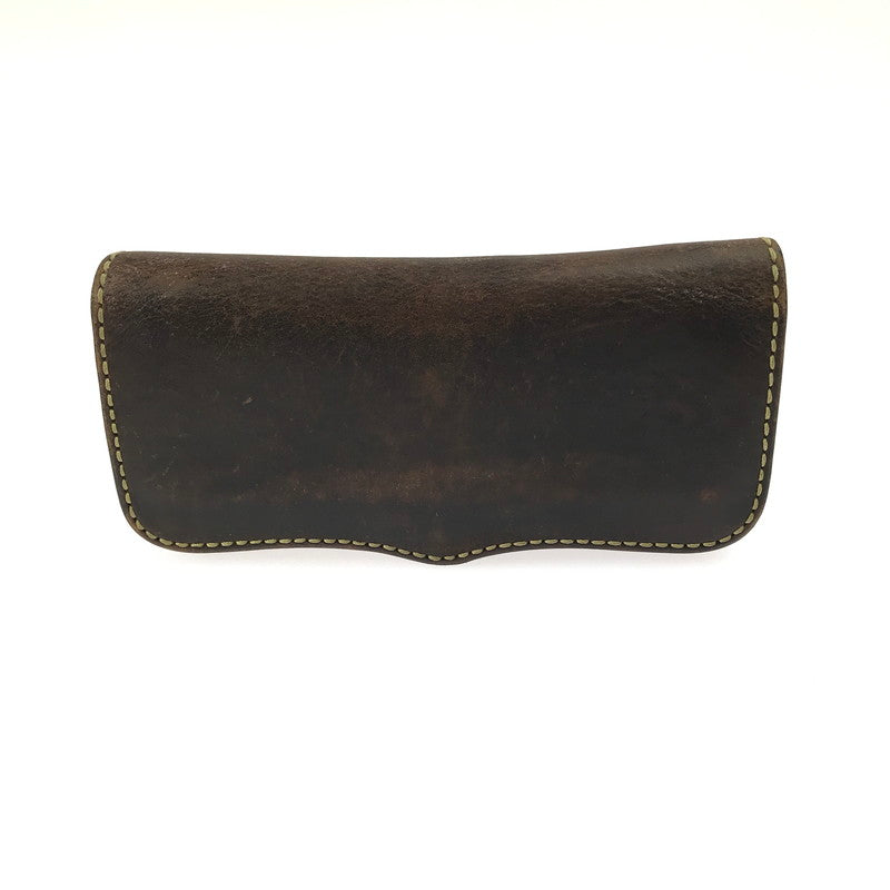 【現状渡し品】【メンズ】 SAAD サード LEATHER LONG WALLET レザー ロングウォレット 長財布 191-250601-na-07-tag カラー：ブラウン 万代Net店