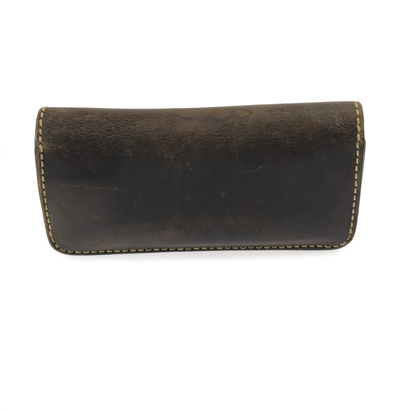 【現状渡し品】【メンズ】 SAAD サード LEATHER LONG WALLET レザー ロングウォレット 長財布 191-250601-na-07-tag カラー：ブラウン 万代Net店